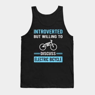 Introverted Electric Bicycle E Bike Ebike Tank Top